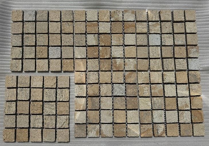 Sandblasted Granite Mesh Back Pavers JRCP-054S | Indoor & Outdoor Factory Supply